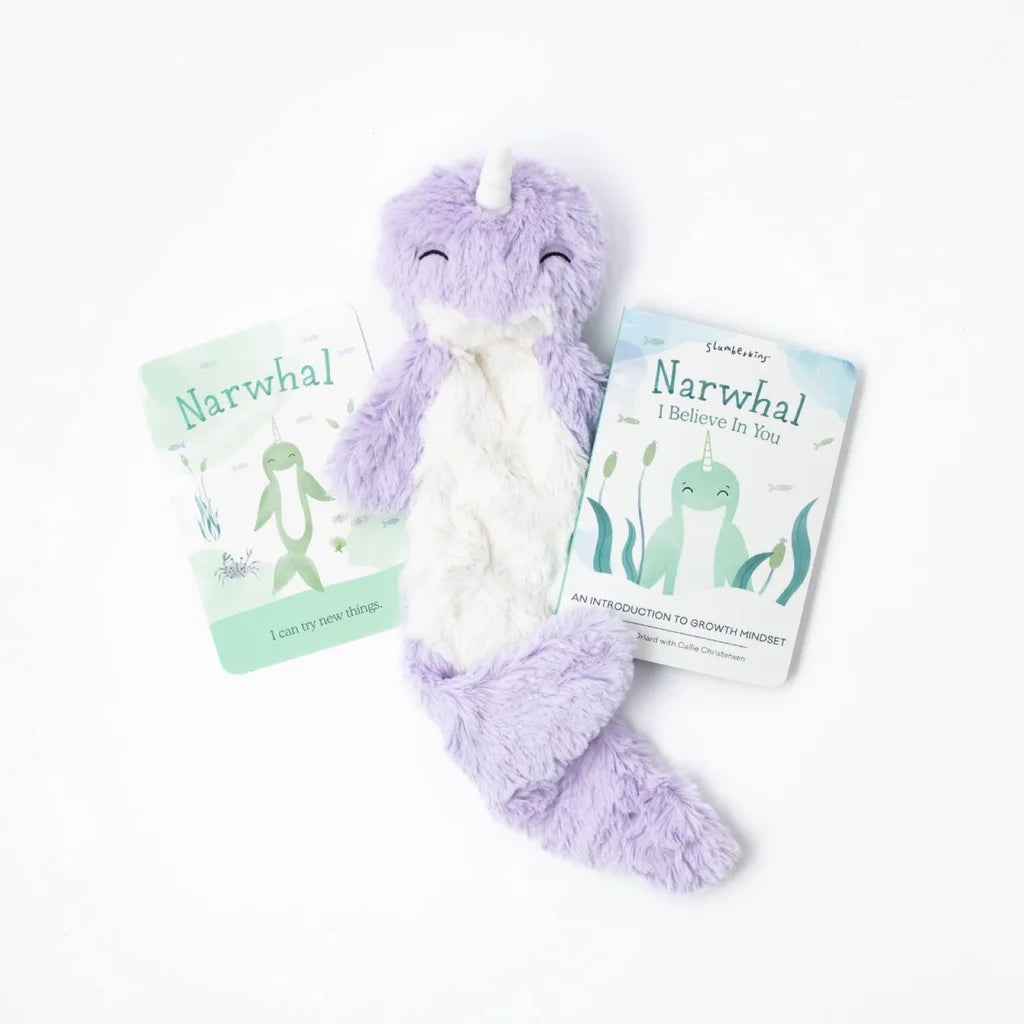 Slumberkins Thistle Narwhal Snuggler store