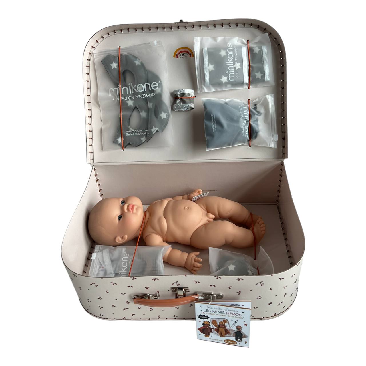 Minikane Suitcases of Yesteryear- Mini Heroes Set – The Bougie Babe