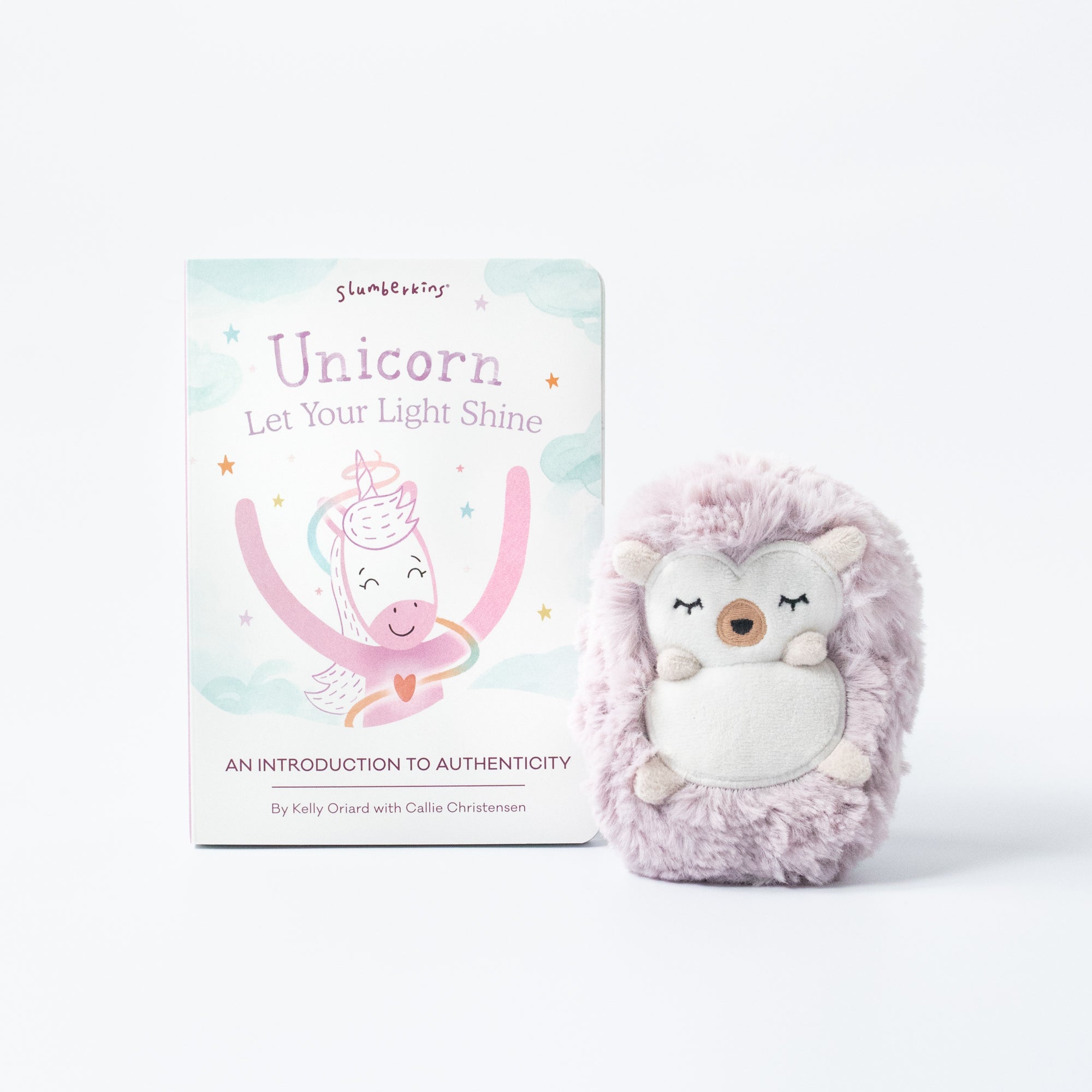 Lavender Hedgehog Mini + Unicorn Intro Book
