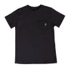Essentials Short Sleeve Chest Pocket Rounded Kids Tee