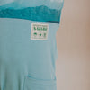 Short Sleeve Hooded Hip Pocket Romper- 'Mountainscape'